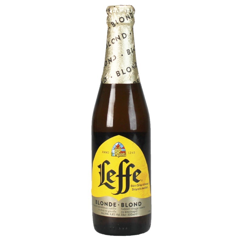 Bière d'abbaye Leffe Blonde 33 cl