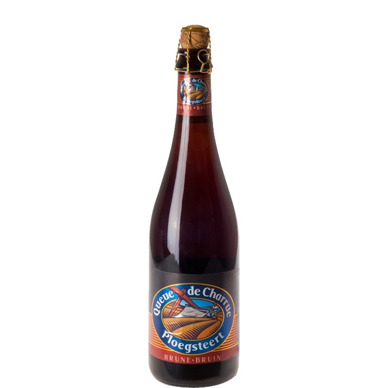 Queue de Charrue Brune 75 cl - Bière Belge Brune