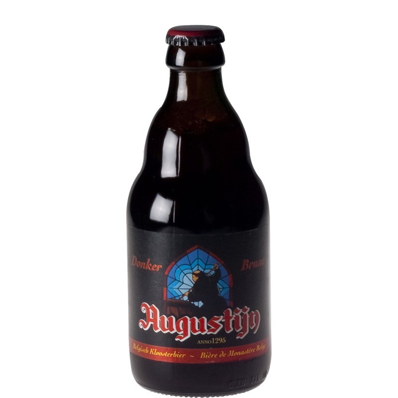 Bière Augustijn Brune 33 cl - Bière Belge d'Abbaye