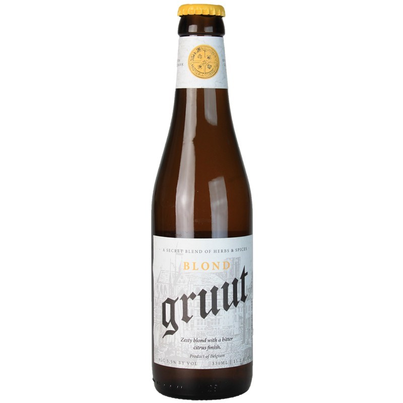 Gruut blonde 33 cl - Bière Belge Blonde