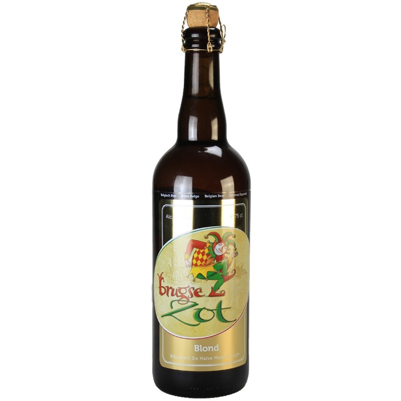 Bière Brugse Zot 75 cl - Bière Blonde Belge