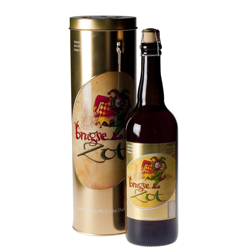 Boîte Métal Brugse Zot 75 cl - Bière Belge