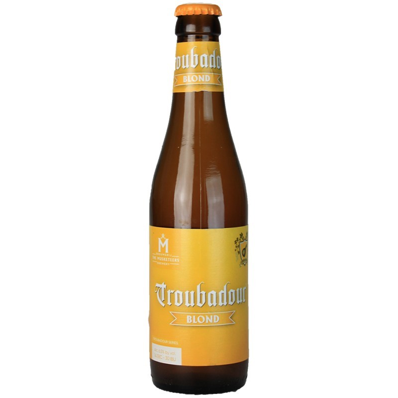 Troubadour Blonde 33 cl - Bière Belge