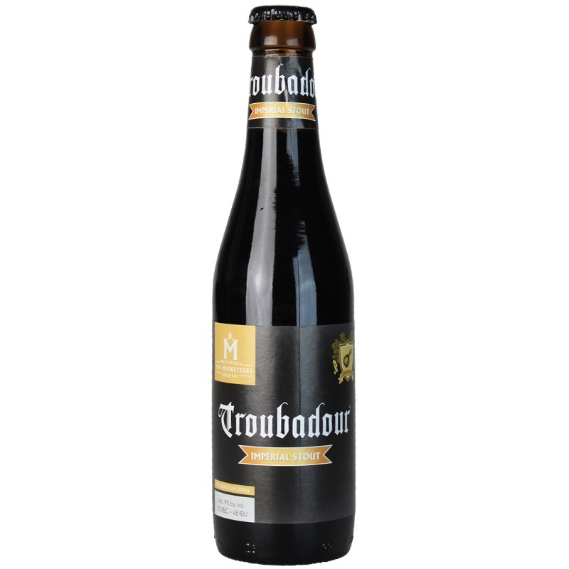 Troubadour Impérial Stout 33 cl - Bière Belge