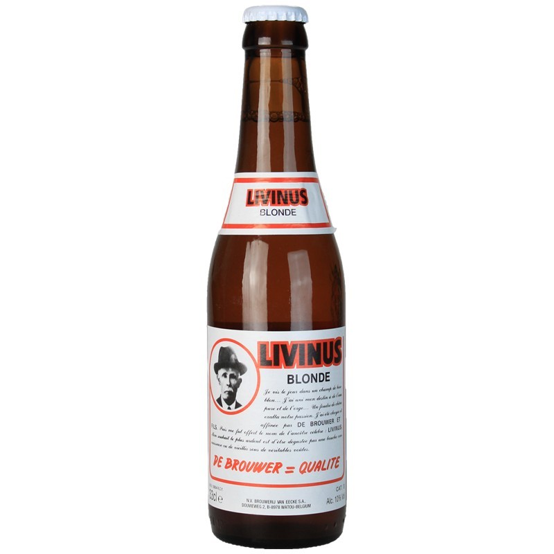 Livinus Blonde 33 cl - Bière belge