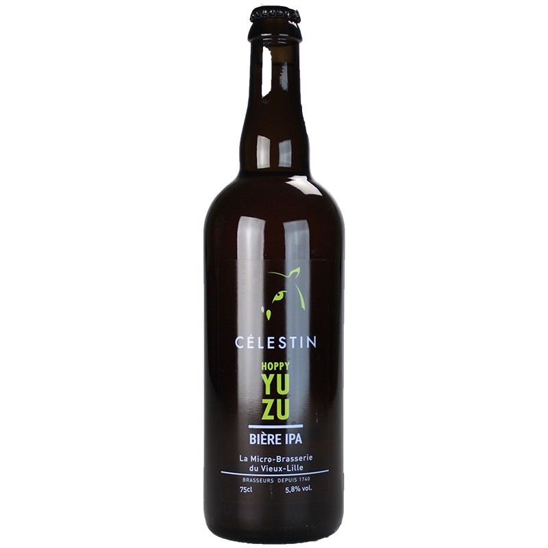 Hoppy Yuzu IPA 75 cl - Bière du Nord